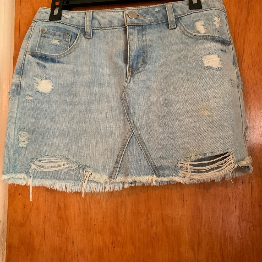Denim skirt